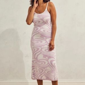 NWT Anthropologie House of Sunny Groove is in the Heart Hockney Midi dress